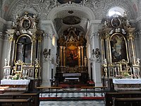 Innsbruck, Spitalskirche, Innenansicht