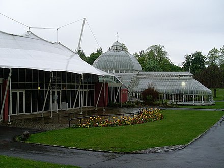 The Winter Gardens complex in 2009 prior to storm damage.