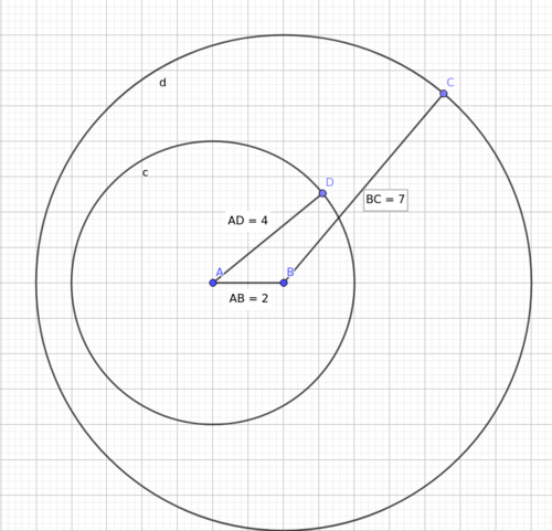 Triangoli possibili con due lati dati