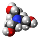 Afbeelding van een moleculair model