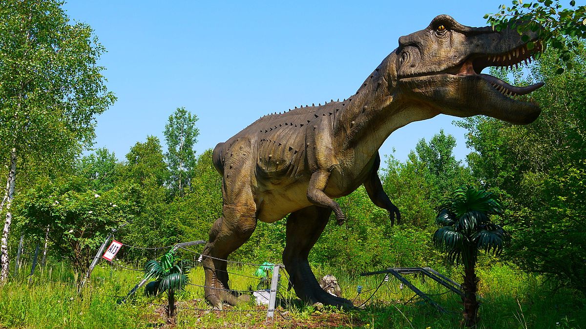 File Tyrannosaurus Rex  DinoPark Ostrava JPG Wikimedia 