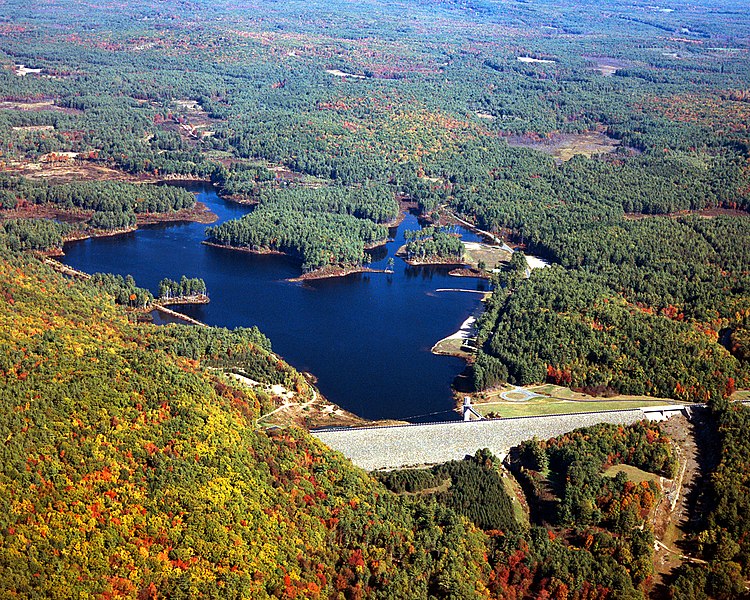 File:USACE Everett Lake and Dam.jpg