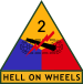 United States Army 2nd Armored Division CSIB.svg