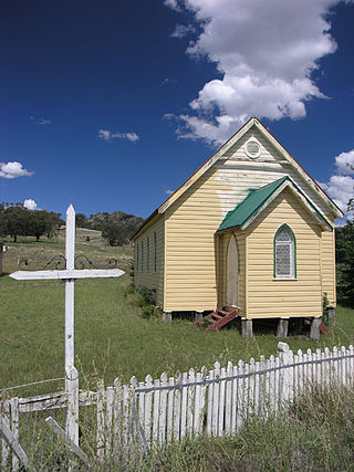 <span class="mw-page-title-main">Wingen, New South Wales</span> Town in New South Wales, Australia