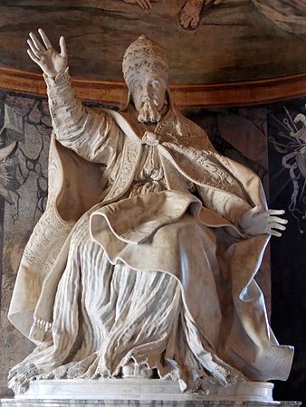 Statue du pape Urbain VIII.