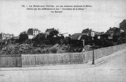 An old postcard showing the Butte-aux-Cailles Vieille Butte aux Cailles.png