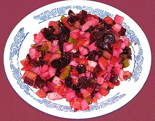 <span class="mw-page-title-main">Vinegret</span> Russian salad