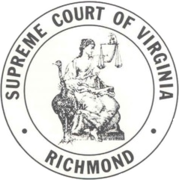 Sello de la Corte Suprema de Virginia