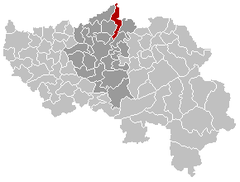 Visé Liège Belgiya Map.png