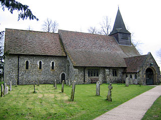 Walberton Village in West Sussex, England