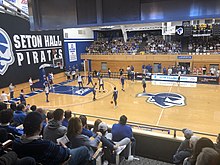 Walsh Gymnasium, October 2019 prior to 2021 renovations. Walsh Gymnasium, October 2019.jpg