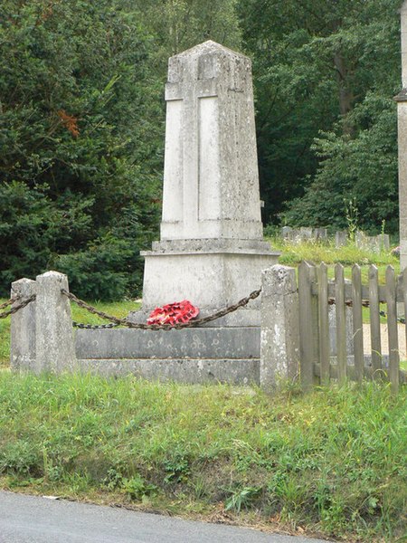 File:War Memorial, St Lukes Church Chiddingstone Causeway - geograph.org.uk - 298413.jpg