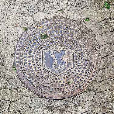 manhole Göttingen Germany - Wartungsdeckel in Göttingen