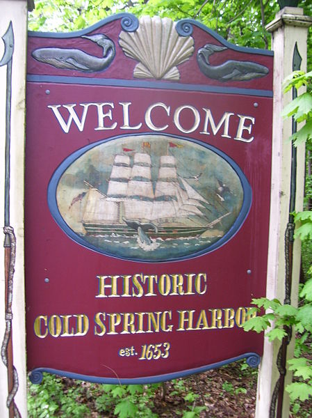 File:Welcome to Historic Cold Spring Harbor.jpg