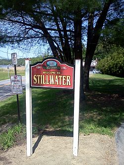 Welcome to Stillwater sign