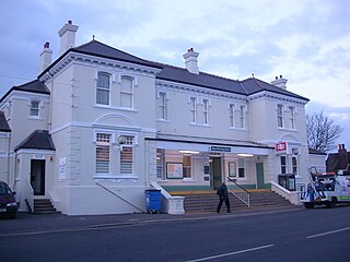 <span class="mw-page-title-main">West Worthing railway station</span> Railway station in West Sussex, England