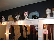 A make-up room at the Theatre Royal in Wexford, Ireland (October 2002). Wexford Theatre Royal makeup room.jpg