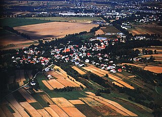 Góra Ropczycka Village in Subcarpathian, Poland