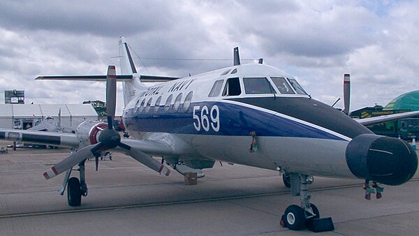 Jetstream T2 of the Royal Navy