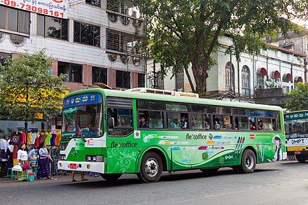 Yangon buses: not for the faint-hearted
