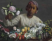 Young Woman with Peonies, 1870, National Gallery of Art.