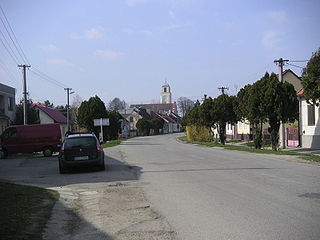 Záhorská Ves Village in Slovakia