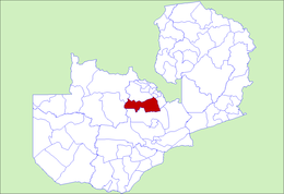 District de Mpongwe - Carte