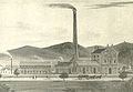 Une usine à Ilmenau en 1860