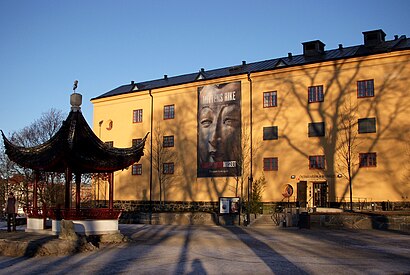 Vägbeskrivningar till Östasiatiska Museet med kollektivtrafik