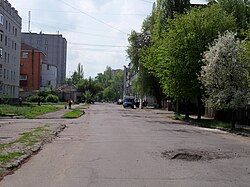 Вид на улицу в 2011 году