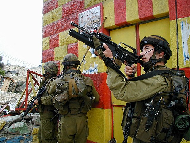 Israeli soldiers in Jenin