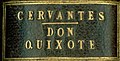 -El Ingenioso Hidalgo Don Quixote de la Mancha.- --Another edition.-- (pp. 722. Heredero de P. Locarni y I. B. Bidello- Milan, 1610.) - - Upper cover and spine (G10145) (cropped).jpg