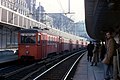 Stadtbahn-szerelvény a mai 4-es metró állomásán