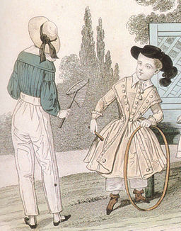 1841 fashion plate boys Petit Courier des Dames