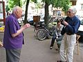 Lech Emfazy Stefański and Tadeusz Rolke (b. 1929), Polish photographer - Warsaw (Poland), June 15, 2008