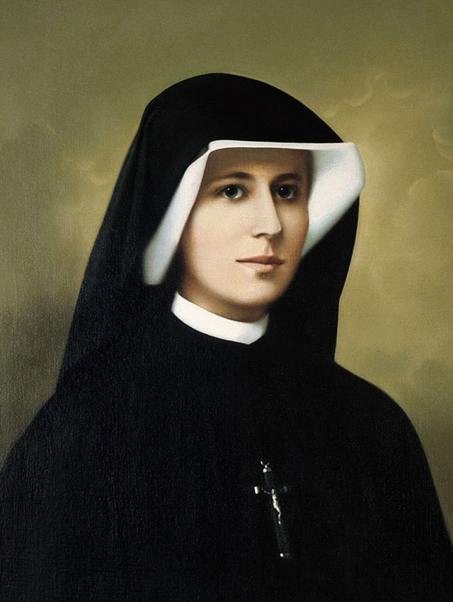 Santa Faustina Kowalska - Terciário Carmelita Ícones