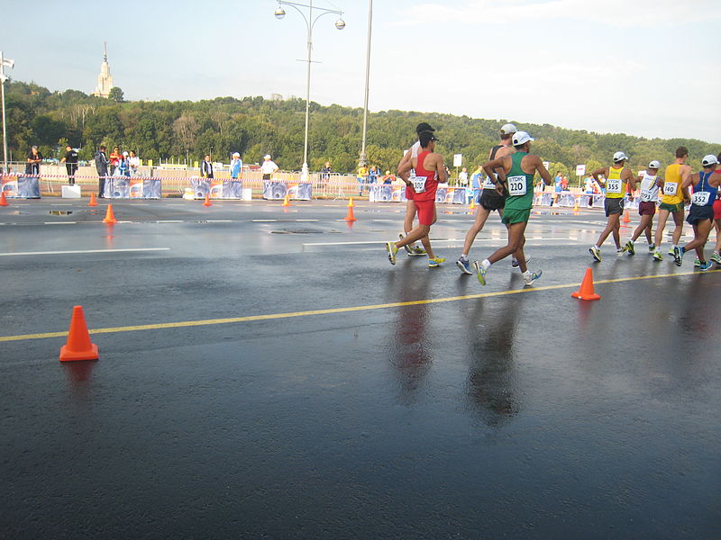 File:2013 IAAF World Championship in Moscow 50 km Men Walk Peloton 04.JPG