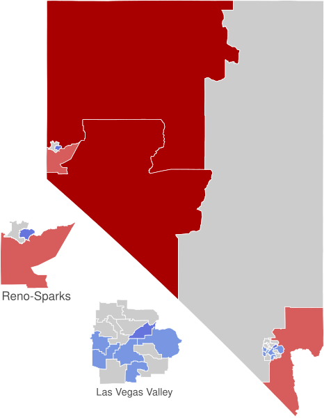 File:2022 Nevada State Senate election by district - Vote Share.svg
