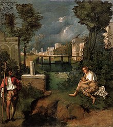 Das Gewitter, 1507/1508, Gallerie dell’Accademia Venedig