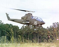 Bell AH-1 Cobra vrtulník palebné podpory
