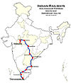 Ahlyanagari Express (INDB-TVC) Mapa trasy.jpg
