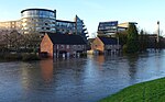 Thumbnail for File:Aire Close flooded by the Aire - geograph.org.uk - 6387668.jpg