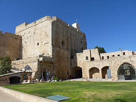The Hospitaller fortress in Acre was destroyed in 1291 and partially rebuilt in the 18th century.