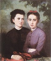 Albertina und Helena Luykenová (Landfort, 1870)