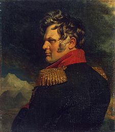 Portrét Alexeje Jermolova od George Dawea(před rokem 1825)