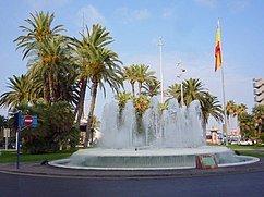 Fuente de Plaza del Mar, Alicante (1960)