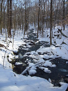 Wepawaug River River in Connecticut, USA