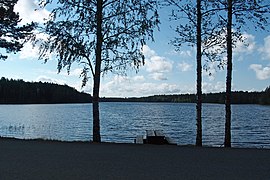 Lac Alinen rautjärvi.