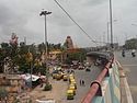 Puri Jagannath's temple and huge Hanuman's idol at Agara