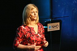 Anne Lindmo ble beste kvinnelige programleder. Foto: Kjetil Ree